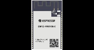 Espressif ESP32-WROVER-E-N8R8 WiFi-uitbreidingsmodule 1 stuk(s)