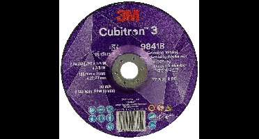 Cubitron 98418 Afbraamschijf Diameter 180 mm Boordiameter 22.23 mm 10 stuk(s)