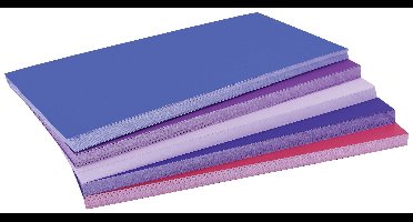 magnetoplan Dawn Presentatiekaart Diverse kleuren, Violet, Rood Rechthoekig 200 mm x 100 mm 250 stuk(s)