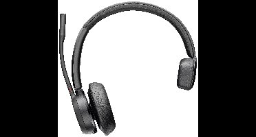 HP Poly Voyager 4310 MS Teams Headset On Ear headset Bluetooth Mono Zwart Ruisonderdrukking (microfoon) Volumeregeling Computer