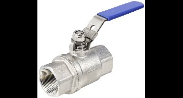 TRU COMPONENTS TC-2PC-DN32-316 TC-12770360 Standaard kogelkraan Schroefdraad (binnen): G1 1/4 64 bar (max) 1 stuk(s)
