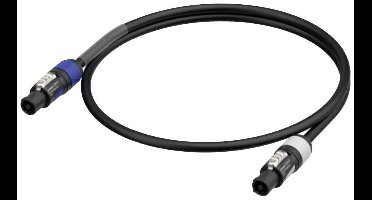 Neutrik 1036407 Aansluitkabel Stroom Zwart 3 m