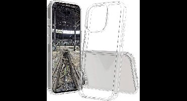 JT Berlin BackCase Pankow Clear Backcover Apple iPhone 16 Pro Max Transparant Inductieve lading