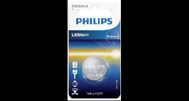 Philips Knoopcel CR2450 3 V 1 stuk(s) Lithium Minicells