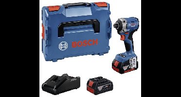 Bosch Professional GDR 18V-215 06019N2002 Accu-draaislagmoeraanzetter 215 Nm 18 V Aantal meegeleverde accus: 2 4.0 Ah Incl. accu