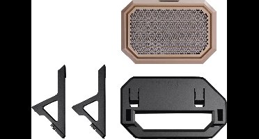 Thermaltake Chassis Stand Kit for The Tower 600 Gravel Sand PC-standaard Bruin, Zwart