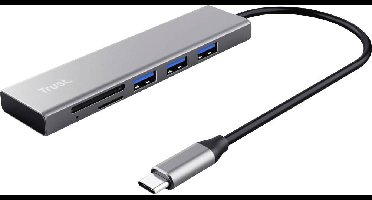 Trust USB-C HUB & Chipkartenleser Chipkaartlezer
