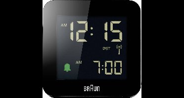 Braun BC09B-DCF Wekker Zwart Alarmtijden 1 2-delig