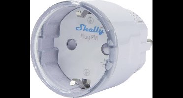 Shelly Plug PM Gen3 White Draadloos stopcontact WiFi, Bluetooth Shelly