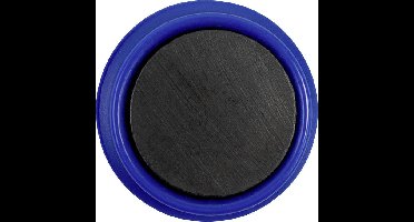 magnetoplan Magneet Basic Serie (Ø) 32 mm Rond Blauw 10 stuk(s) 1863203