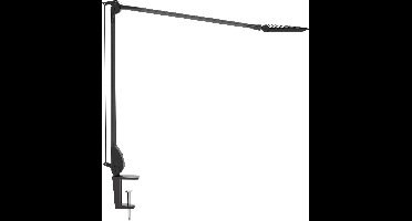 Maul MAULoptimus colour vario 8206689 LED-klemlamp LED LED Antraciet