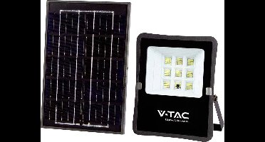 V-TAC VT-55050 6965 Schijnwerper op zonne-energie 6 W Lichtkleur (naam): Neutraalwit