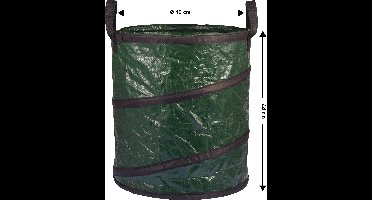Basetech 2258734 Tuinzak 56 l Groen