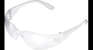 TOOLCRAFT TO-5291646 Bezoekersbril Transparant, Helder EN 166 DIN 166