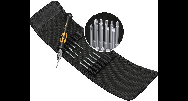 Wera Kraftform Kompakt Micro-Set ESD/11 SB 05073670001 Bitset Slim-Bit (4 mm)