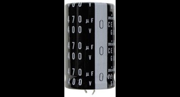 Nichicon LGU1E472MELZ Elektrolytische condensator Snap-in 10 mm 4700 µF 25 V/DC 20 % (Ø x l) 22 mm x 25 mm 1 stuk(s)