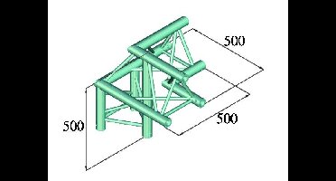Alutruss 608AL-31 Hoek