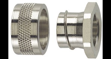 HellermannTyton 166-30503 SC20-PC Eindafsluiting Metaal 16.90 mm Recht 1 stuk(s)