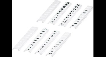 Phoenix Contact 0808804:0001 Geschikt voor: Klembreedte: 8,2 mm Wit 1 stuk(s)