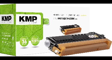 KMP Tonercassette vervangt Brother TN-230BK, TN230BK Compatibel Zwart 2200 bladzijden B-T32