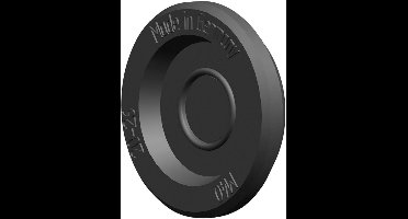 PB Fastener 1606-EB Kabeldoorvoering Plaatdikte (max.) 3.5 mm EPDM Zwart 1 stuk(s)