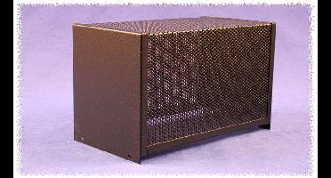 Hammond Electronics 1451-30BK3 Behuizingskap 432 x 254 x 132 Staal Zwart 1 stuk(s)