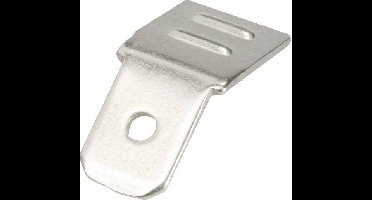 Vogt Verbindungstechnik 38412SBA.95 Plug-tong Insteekbreedte: 6.3 mm Insteekdikte: 0.8 mm 45 ° Ongeïsoleerd Metaal 1 stuk(s)