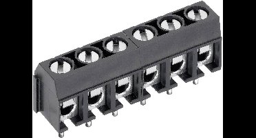 PTR Hartmann 50500080121E Klemschroefblok 1.50 mm² Aantal polen 8 Grijs 1 stuk(s)