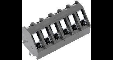 PTR Hartmann 50300020141F Klemschroefblok 1.50 mm² Aantal polen 2 Grijs 1 stuk(s)