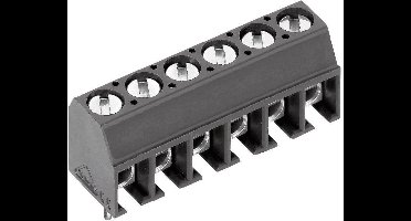 PTR Hartmann 50550040121G Klemschroefblok 1.00 mm² Aantal polen 4 Grijs 1 stuk(s)