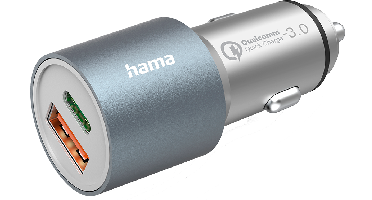 Hama 125127 Autolader 1x Usb-c + A 38w