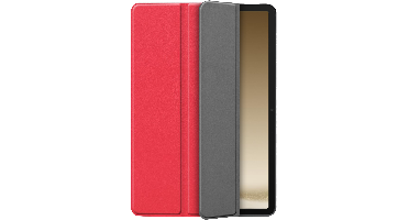 Just In Case Trifold Case Voor Samsung Galaxy Tab A9+ - Rood