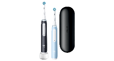 Oral-b Io 3 Elektrische Tandenborstel Zwart En Blauw