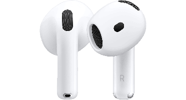 Apple Airpods 4 + Oplaadcase Mxp93zm/a In-ear Draadloze Oordopjes Met Noise-cancelling Wit