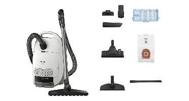 Miele Guard M1 Parquet Flex - Stofzuiger Met Zak Briljantwit
