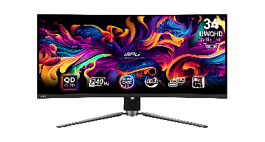 MSI Mpg 341cqpx Qd-oled - 34 Inch 3440 X 1440 (uwqhd) 0.03 Ms 240 Hz