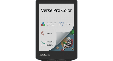 Pocketbook Verse Pro Color 6'' 16 Gb Spatwaterbestendig Stormachtige Zee Grijs