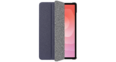 Just In Case Trifold Smart Book Case Tablet Cover Beschermhoes Blauw