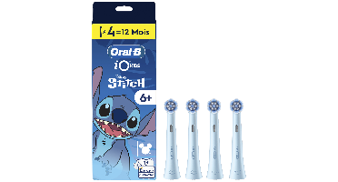 Oral-b Opzetborstel Io Kids 6+stitch 4ct Wit