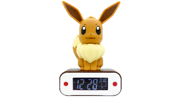 Bigben Pokemon Alarm Clock - Eevee Wekker