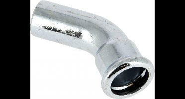 Bonfix Pressfitting staalverzinkt CV Insteekbocht 45� �76,1 x 76,1 - insteek x press - (m-profiel)