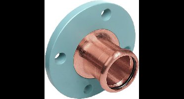 Bonfix Pressfitting roodkoper WATER Flenskoppeling DN 80 / 88,9 mm - 1 x press - (m-profiel) - Zilver