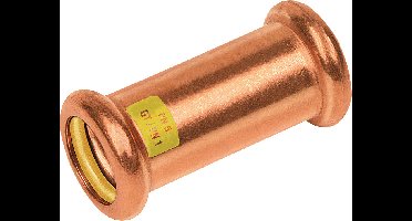 Bonfix Pressfitting roodkoper GAS Overschuifkoppeling 54 x 54 - 2 x press - (m-profiel)