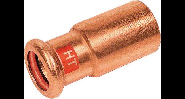 Bonfix Pressfitting roodkoper SOLAR Rechte verloopkoppeling - 42 x 35 - insteek x press - (m-profiel)
