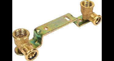 Bonfix Muurplaatbeugel 1/2 x 15 - lange binnendraad x press - (m-profiel)