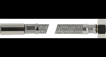 Bonfix Flexibele RVS aansluitleiding - 20 centimeter 1/2 x 10 - binnendraad x insteek