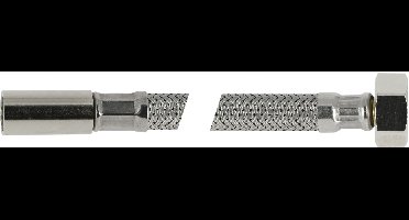 Bonfix Flexibele RVS aansluitleiding - 50 centimeter 3/8 x 10 - binnendraad x insteek