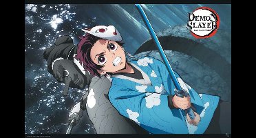 Poster Demon Slayer - Tanjiro & Urukodaki 91,5x61cm
