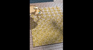 Ted Baker - Vloerkleed Houndstooth Mustard Outdoor 455706 -