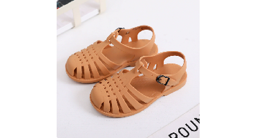 Mini Fashion™ - Sandalen (Zwemschoenen) Oranje / 27 (3-4 jaar) | Educatief Speelgoed